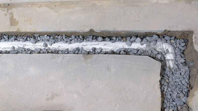 French Drainage Installation
