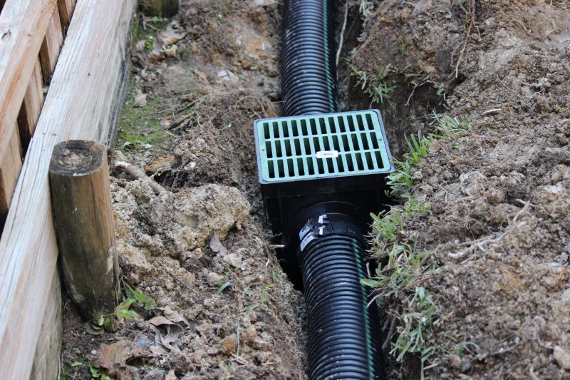 French Drainage Installation